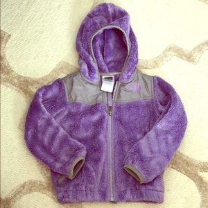 North Face 2T purple jacket